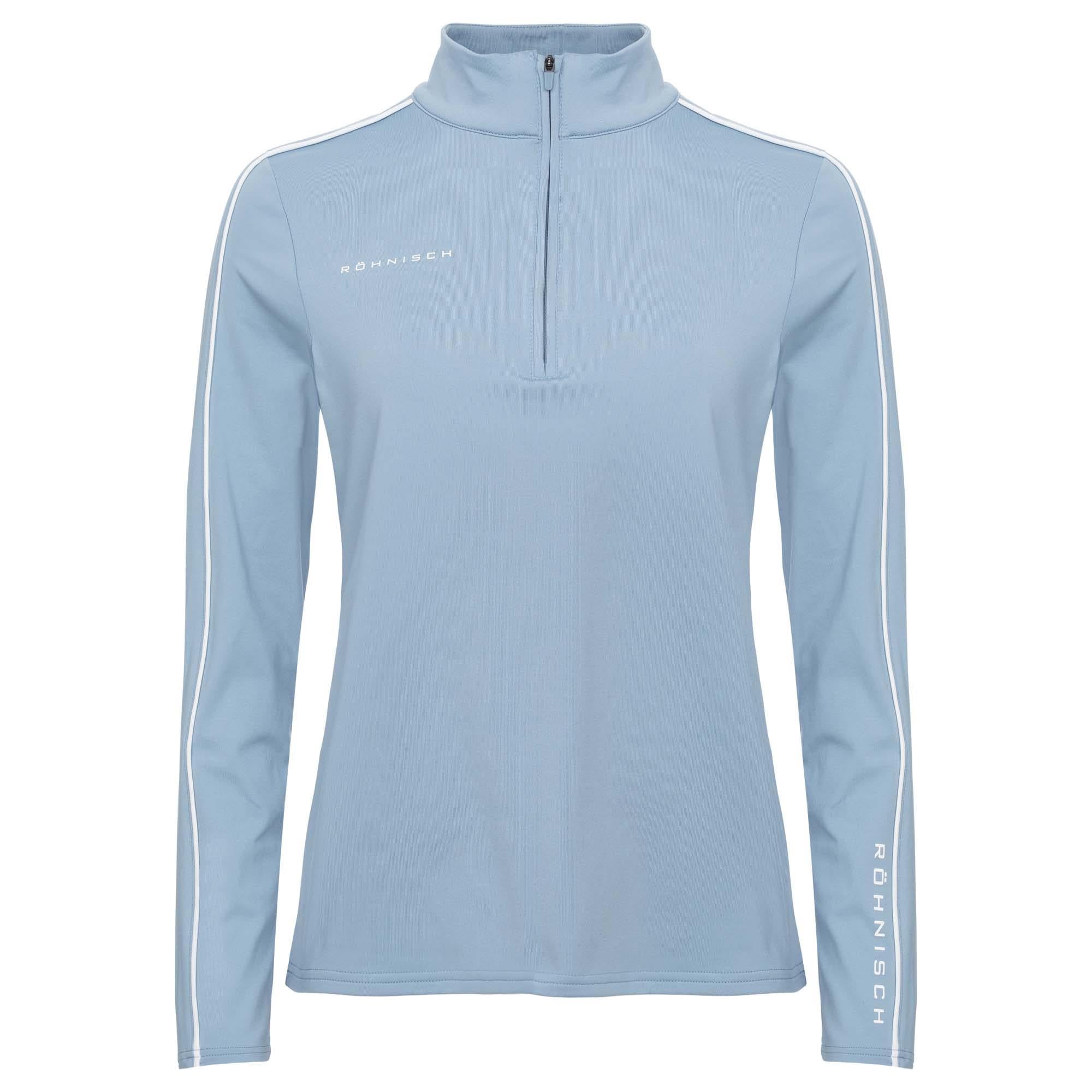 Rohnisch Amie Brushed Ladies Golf Mid Layer Dove Blue